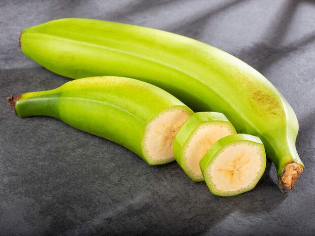 Чем зелёные бананы лучше спелых