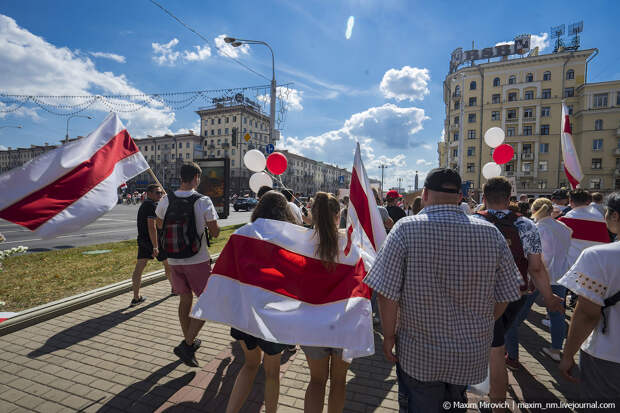 100 дней беларуского протеста.