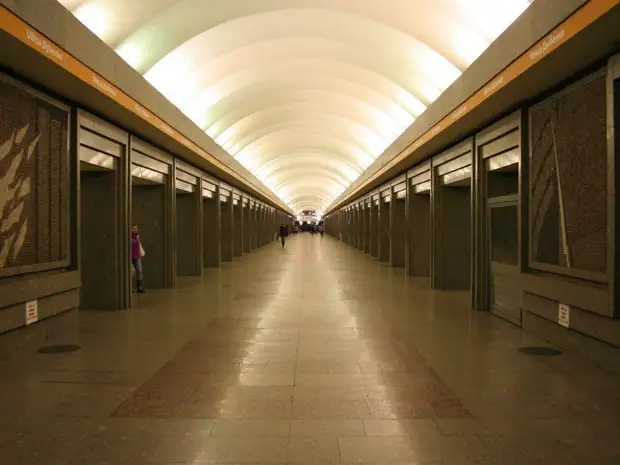 Улица Дыбенко метро, питер, подземка