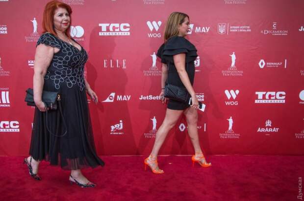 Красная дорожка Одесского кинофестиваля