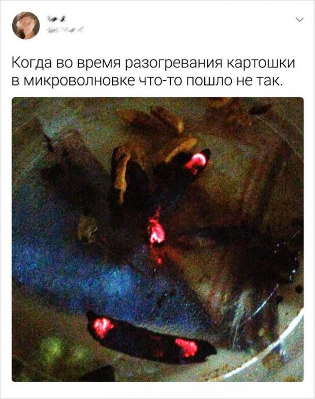 Подборка забавных твитов о фейлах на кухне