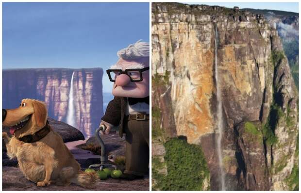 Место-мечта из мультика находится в Венесуэле. /Фото: vestnik.az, airlife.ua