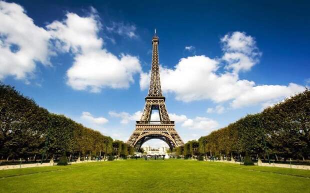 2. Париж города, европа, красивые, самые