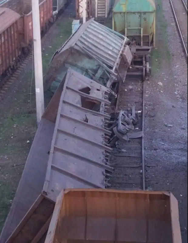 В Харьковской области повреждён ж/д вокзал