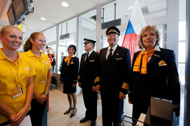 Полет на новом гигантском самолете Airbus A380