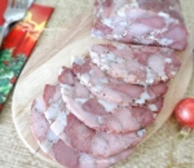 Ветчина рубленная Мраморная для праздничного стола