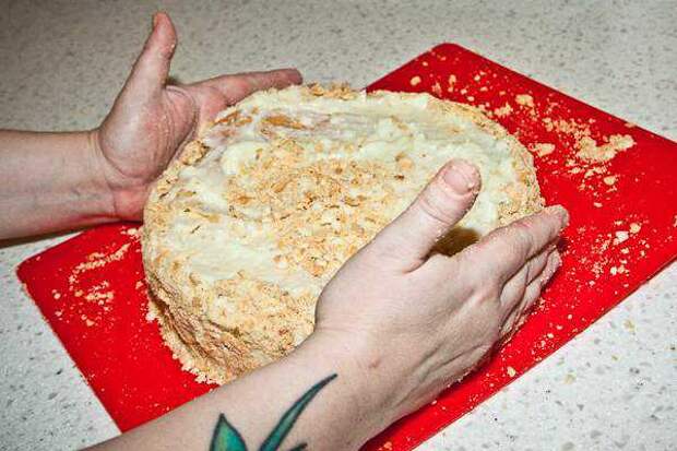 Сладкий торт Наполеон как приготовить с фото