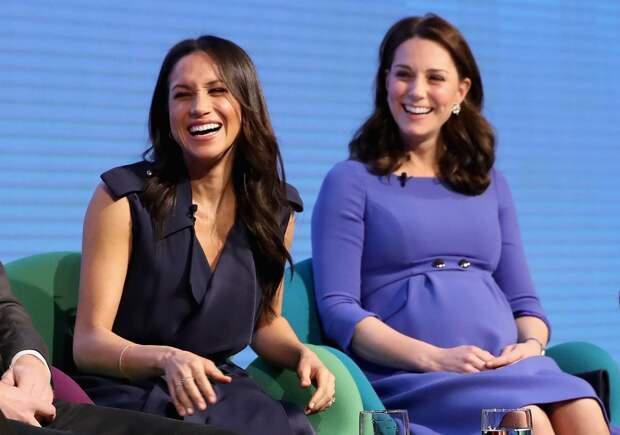 Kate Middleton and Meghan Markle Are the Cutest Sisters-in-Law (to Be) During Joint Outing