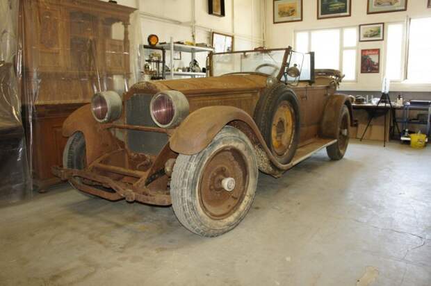 Packard 1926 года: «барнфайнд» навечно barn find, packard, авто, автомобили, восстановление, олдтаймер, реставрация, ретро авто