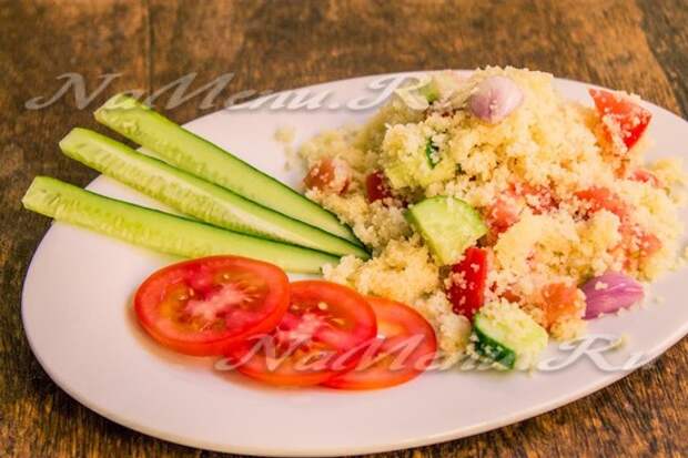 постный плов из кускуса