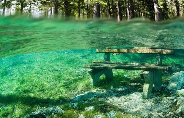 Зелёное озеро (Gruner See), Трагос, Австрия