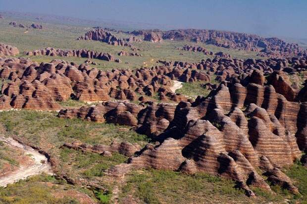 Горный хребет Бангл-Бангл, (Bungle Bungle Ranges), Национальный парк Пурнулулу, Австралия