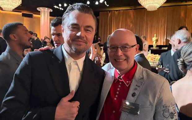 Константин Бронзит вернулся на "Оскар" 10 лет спустя: фото с Леонардо ДиКаприо