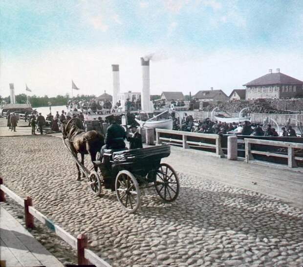 Портовый извозчик. Санкт-Петербург, 1896 г. история, прошлое, фото
