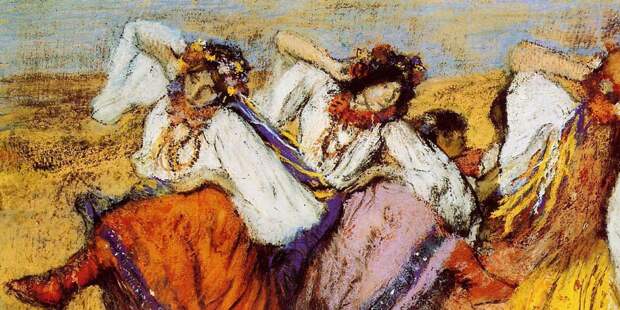 Русские танцовщицы. Эдгар Дега, 1899 год - ИноСМИ, 1920, 25.03.2023