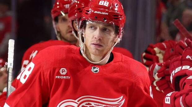 Red Wings forward Patrick Kane