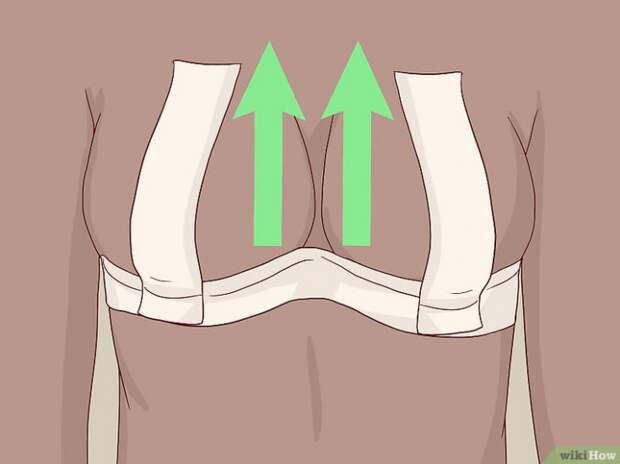 Как закрепить грудь скотчем (2 Diy)