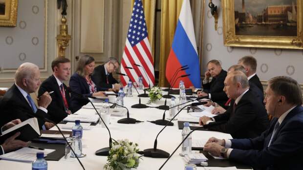 Белый дом: расширенные переговоры Путина и Байдена закончились