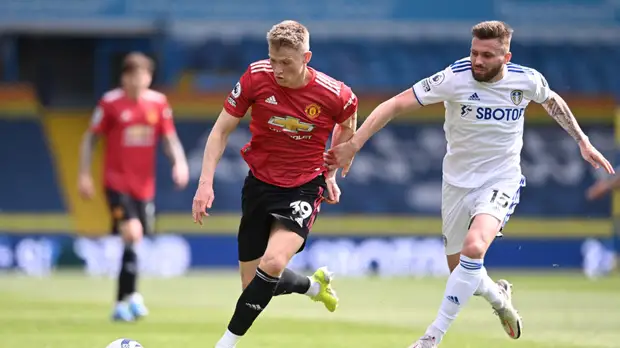 «Лидс» сыграл вничью с «Манчестер Юнайтед» в матче АПЛ