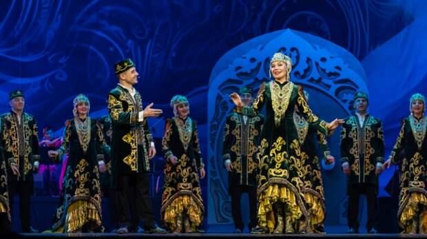 Госансамбль песни и танца Татарстана отправился на гастроли в Башкирию