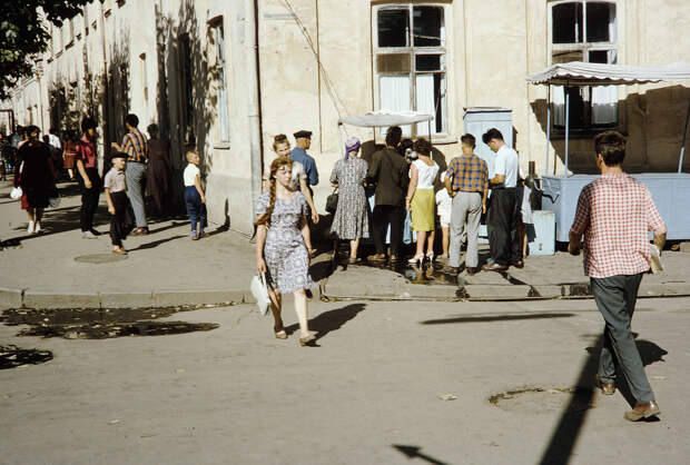 Russia, street scene in Irkutsk Russia, street scene in Irkutsk