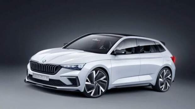 Спортивные модели будущего: Škoda представила концептуальный электрокар Vision RS