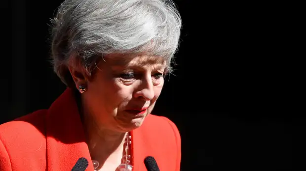 Мэй не сдержала слёз в ходе речи об отставке