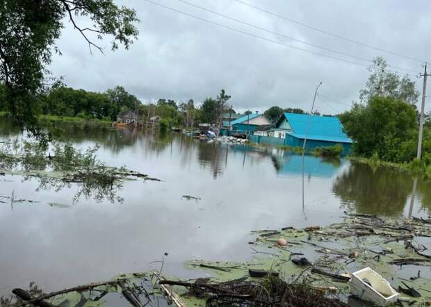 53 дома оказались подтоплены в муниципалитете Приморья