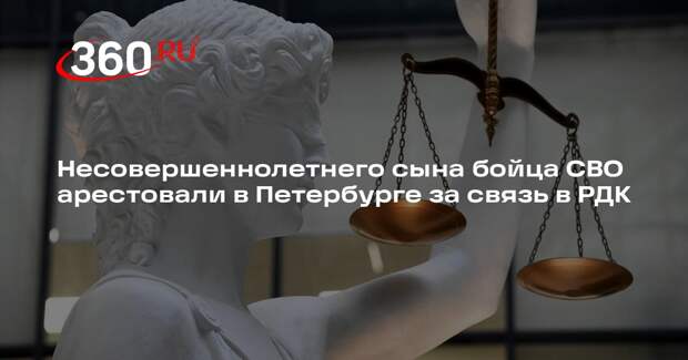 Калининский суд Петербурга арестовал подростка за поддержку РДК