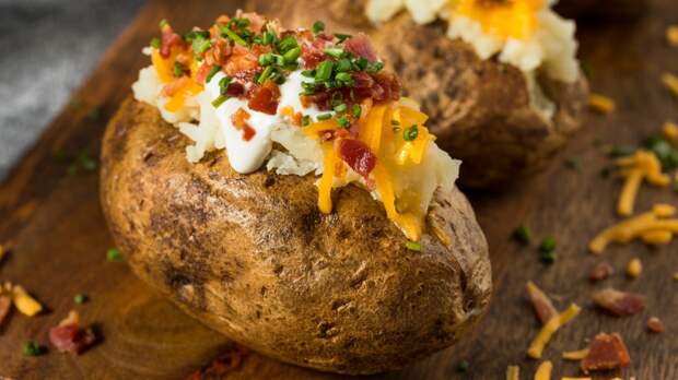 loaded baked potato