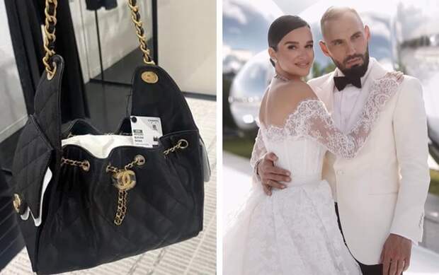 Фото: соцсети Ксения Бородина — сумка за миллион в подарок от мужа