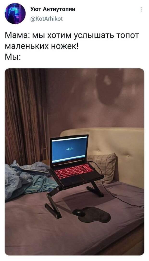 твит про ножки