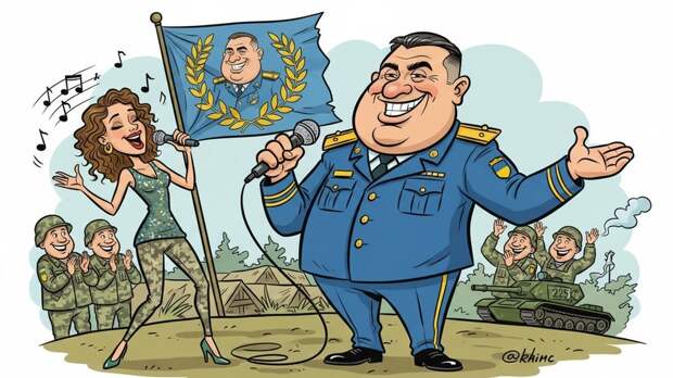 РИА Новости: командир 225-го полка ВСУ нанял певицу для героизации своей персоны