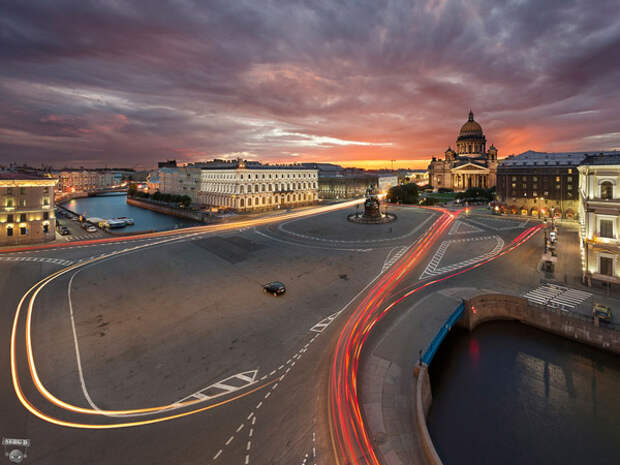 Самый широкий мост в Санкт-Петербурге, Синий мост