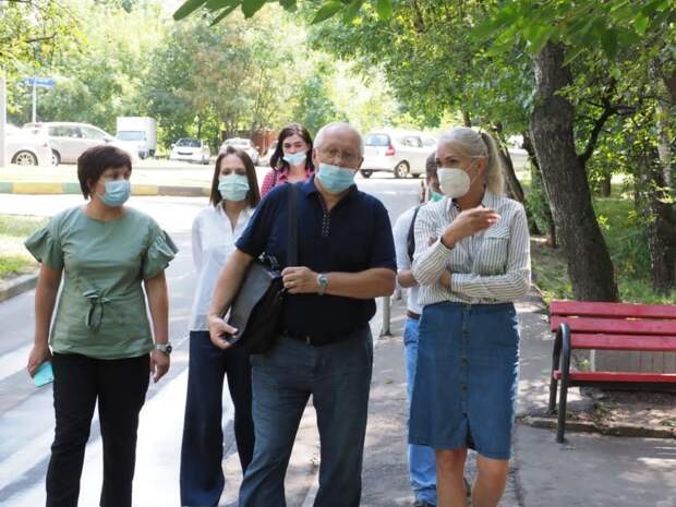 Депутат ГД Ирина Белых: «Людям должно быть комфортно жить в своем районе». Фото: Ольга Чумаченко