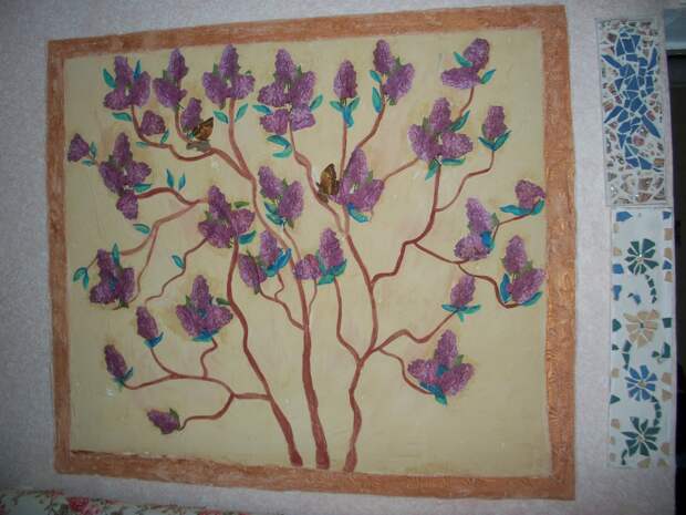 Рисунок на стене по штукатурке - Сам себе мастер - 27 апреля ...