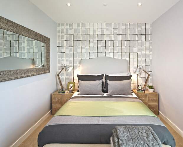 Элегантный дизайн интерьера: спальня в гостевых апартаментах
