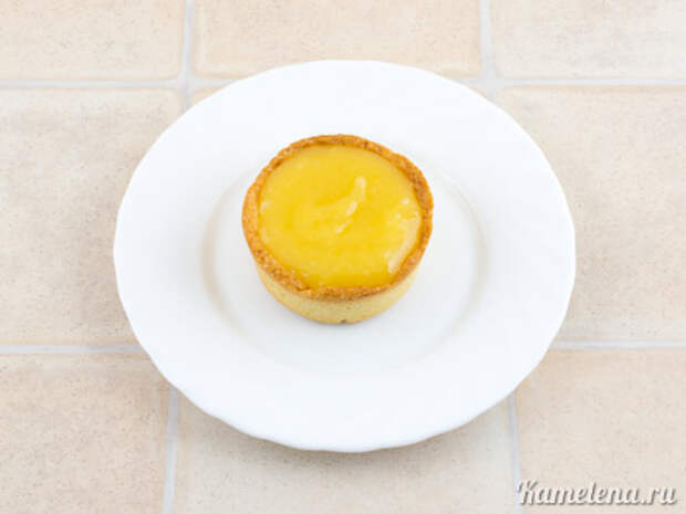 Тарталетки с лимонным кремом — 13 шаг