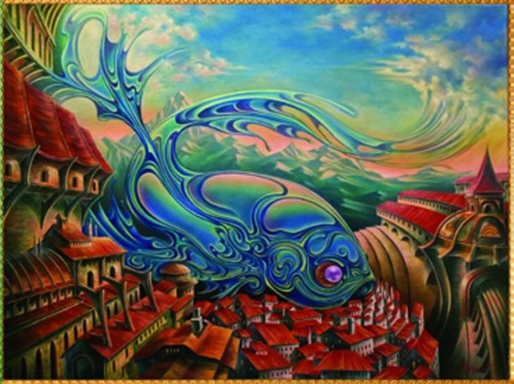 Художник Алекс Фишгойт (Alex Fishgoyt), и его сюрреалистический мир