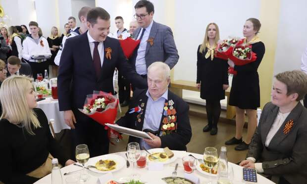 Участников и ветеранов Великой Отечественной войны чествовали на торжественном приеме губернатора