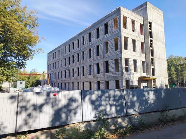 Строительство новой детской поликлиники в Пушкино выходит на финишную прямую — объект планируется сдать до конца года Строительство новой детской поликлиники в Пушкино выходит на финишную прямую — объект планируется сдать до конца года