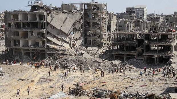 В США заявили о намерении оказывать помощь в реконструкции в секторе Газа