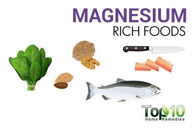 Продукты богатые магнием