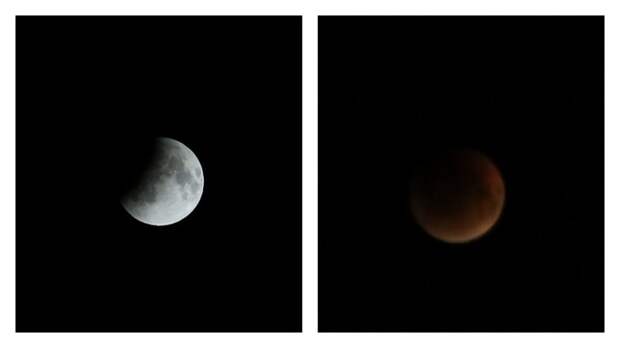 Лунное затмение / Фото: amic.ru