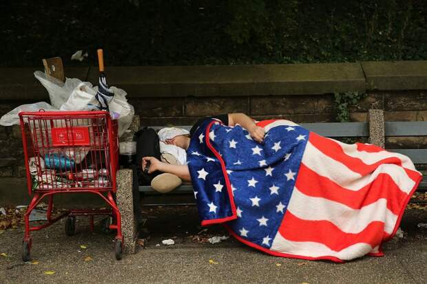 Бедность жителей США