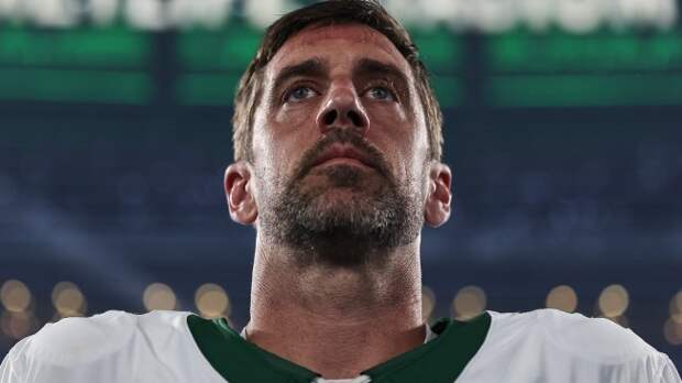 Jets quarterback Aaron Rodgers