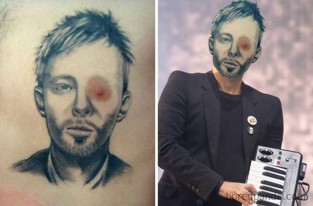 In Real Life Thom Yorke Has Two Eyes