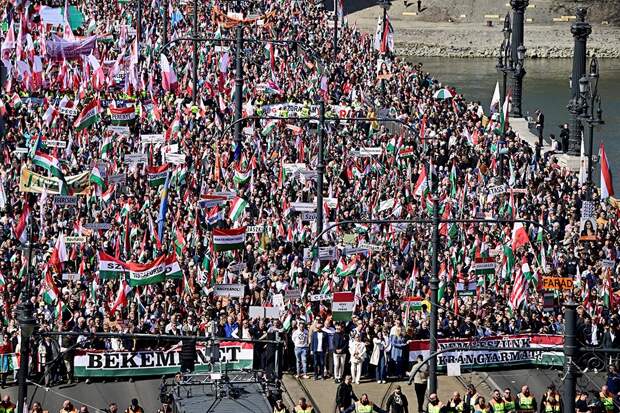 В Будапеште проходит "Марш мира"