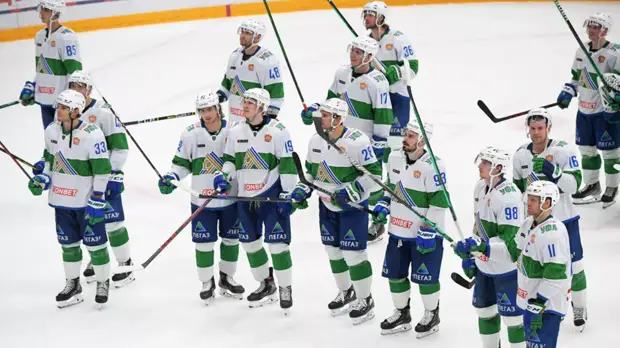 «Салават Юлаев» победил рижское «Динамо» в матче КХЛ