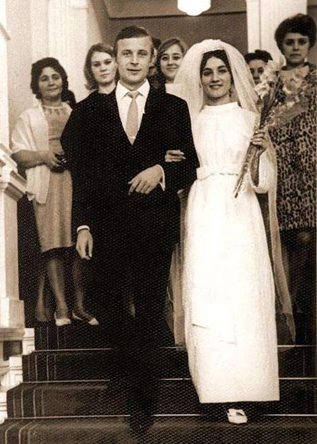 Редкие свадебные фотографии советских знаменитостей